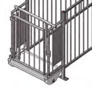 Mating stalls Front gate STALL GATE FOR STALL WIDTH 60 CM G62.615 FRONT GATE FOR STALL WIDTH 65 CM GALVANIZED G62.620 FRONT GATE FOR STALL WIDTH 70 CM GALVANIZED G62.
