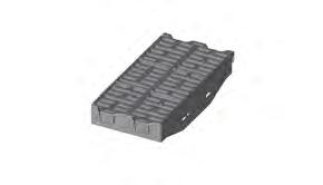 MASTER FLOOR plastic slats Sows / Farrowing Crate CAST IRON SLAT FOR SOWS - 5% DRAINED, 600 X 400 92.