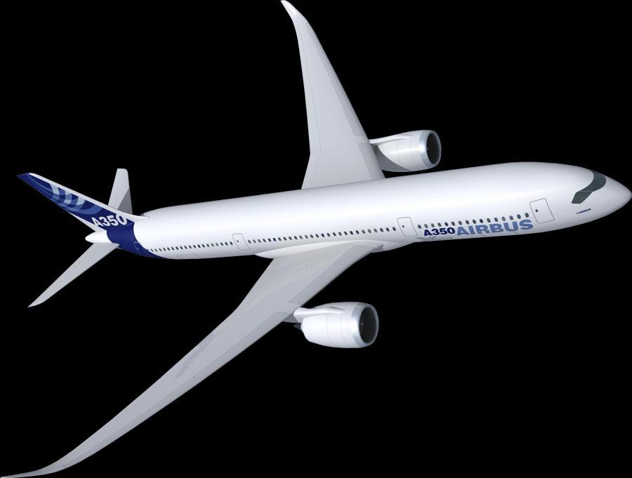 Position on new Aircraft Airbus A350 XWB Composite outboard flaps Innovative