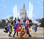 4. Tokyo Theme Park Tour(TY004-a/b) Breakfast 9:00 One Day Tour by Public Transport Experience the most busies and punctual public transport in the world.