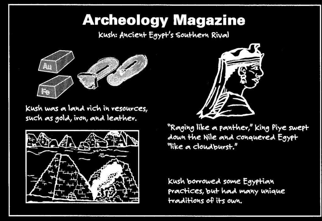 In addition, the burial chambers are cut into the rock underneath the pyramids instead of being located inside, as Egyptian burial chambers were.