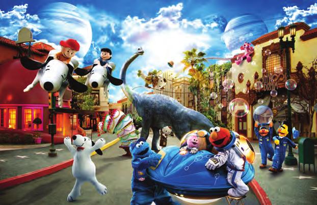 Universal Studios Japan was the first theme park under the Universal Studios brand to be built in Asia.