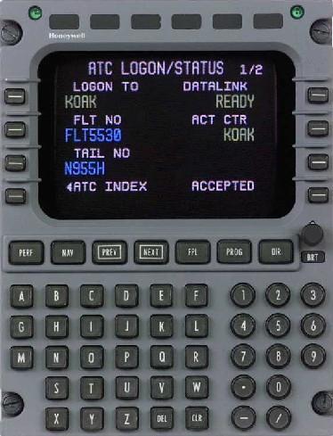 ATS Facilities Notification Logon When initiating the logon, the flight crew should verify the following: The aircraft identification provided when initiating the logon exactly matches the aircraft