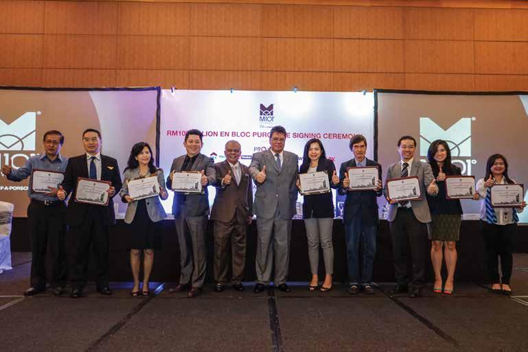 15. JANUARY 2017 RM100MILLION EN BLOC PURCHASE SIGNING CEREMONY IN INDONESIA M101 kicked off the year on a high note with