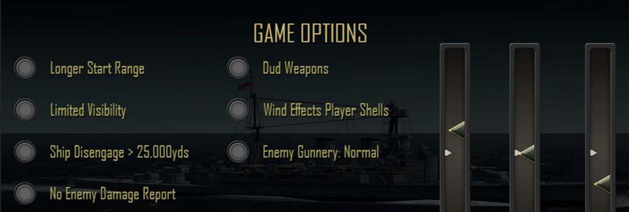 4 Game Options / Help Game Options can be accessed from the Main Menu by tapping on "Options / Help". In addition, they can be accessed via the Special Commands Menu of the Tactical Map see section 1.