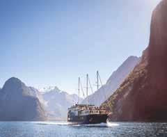 Fly above the famous Milford Track and over the Sutherland Falls before you reach the striking Lake Wakatipu.