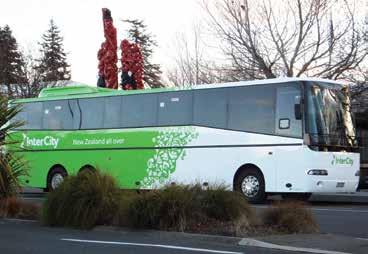 Exploring New Zealand COACH & FERRY TRAVEL InterCity Coachlines InterCity has been transporting visitors around New Zealand for more than 30 years and are now the country s largest coach network.
