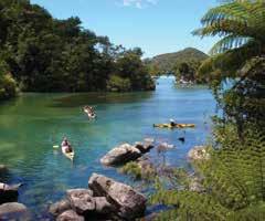 Exploring New Zealand EXTENDED TOURING 3 Day Kayak and Walk HIGHLIGHTS: Abel Tasman National Park Kaiteriteri Totaranui Awaroa Onetahuti Beach Torrent Bay Tonga Island Marine Reserve Te Pukatea Bay