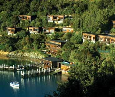 Luxury Lodges & Unique Stays LUXURY LODGES & UNIQUE STAYS SOUTH ISLAND Azur, Queenstown HHHHH From price based on Stay 5, Pay 4 in a Villa, valid 1 Apr 31 Oct 17.