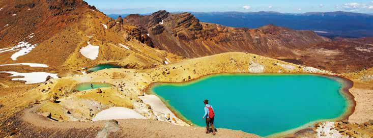 Lake Taupo & Tongariro LAKE TAUPO & TONGARIRO Tongariro Action-packed adventure and down-to-earth local culture combine for a worthy stopover at Lake Taupo.