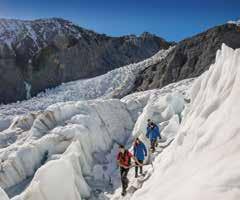 Take a short helicopter transfer from the township of Franz Josef to the remarkable Pinnacles area of the glacier.