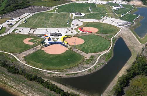 Overview Railroad Park, located at 1301 South Railroad Street in Lewisville, Texas, is a 250 acre, $20 million outdoor athletic complex and the largest capital project in the City of Lewisville s