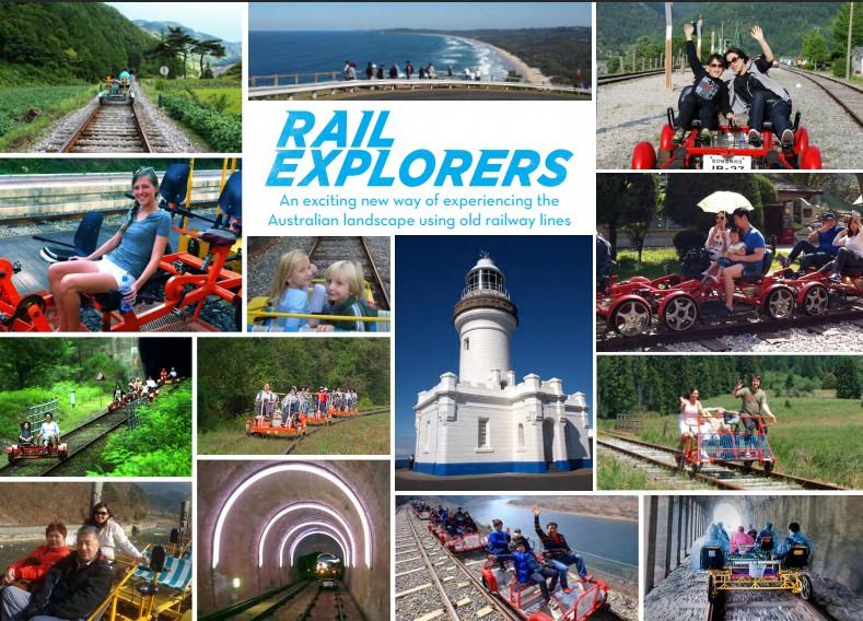 OUTSIDE INVESTMENT Rail Explorers, Inc. is an example of an interactive program which engages both rail utilization and the benefits of the outdoors.