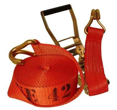The TeleCrib Strut system comes with special Rescue 42 red 10,000 Lb. rescue straps. Hook clusters and cinch rings are also provided to increase system versatility. Straps are supplied in 27 lengths.