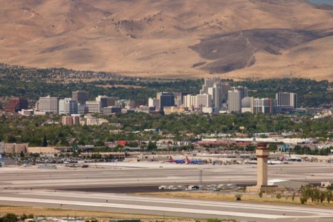 Who We Are Reno-Tahoe Airport Authority Financially self-sufficient Operate on fees/rent collected from airport tenants 65% of operating revenues are generated by