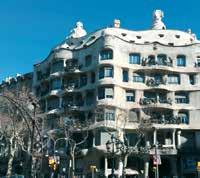 29 Antoni Gaudí s most iconic buildings: Casa Batlló and Casa Milà.