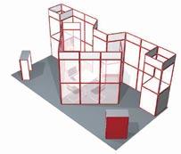Complete Trade Show Stands LinkUp/ShowUp Mark Bric now offers 14 cost effective ready-to-use
