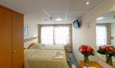 room Large sundeck French balconies Wi-Fi on board (FREE in lounge bar and reception) The