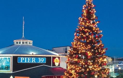 You might prefer to wander a couple of blocks from the hotel to Pier 39 and check out their amazing Christmas Tree display, enjoy some of their 50+ shops, including the Left Hand Store and a store