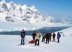 EXPLORING THE POLAR REGIONS Embark on a journey beyond your imagination to the icy wilderness of Antarctica or the Arctic.