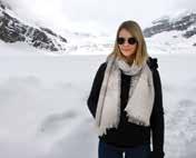 Natasha says her most thrilling experiences include exploring the coast of Svalbard by Zodiac and heli-hiking on the Mendenhall Glacier.
