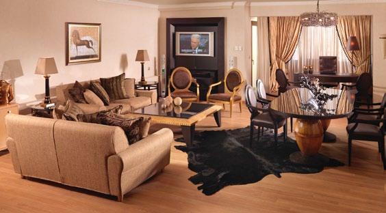 presidential Suite 701 The first of our sumptuous Presidential Suites is located on the 7th floor.