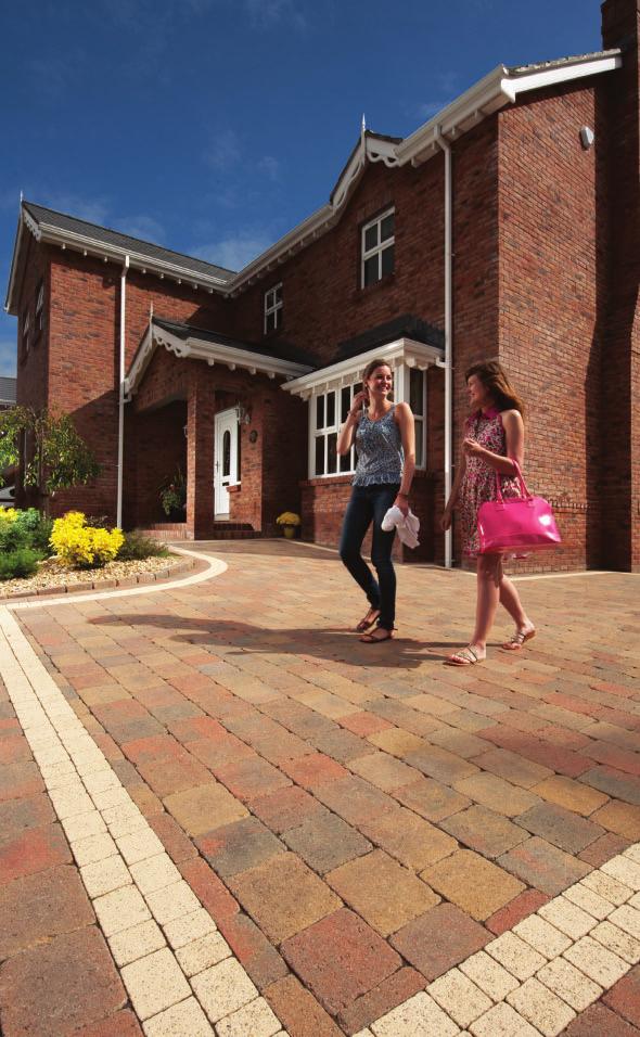 25 year guarantee on domestic block paving Tobermore is proud of its quality assurance programme as well as its high standard of excellence.