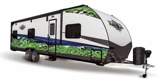 & COMPOSITE CONSTRUCTED CAMPERS A FULL RANGE OF TOP QUALITY, LIGHTWEIGHT GENERATIONAL CAMPERS, ABLE TO BE TOWED BY YOUR CURRENT FAMILY VEHICLE!