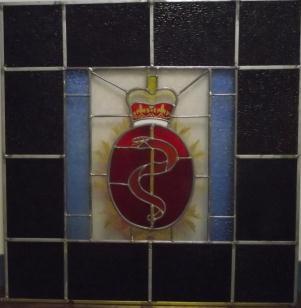 Artefact Stained glass panel (2 x2 ) with