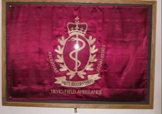 Artifact Embroidered CFMS Banner signed by