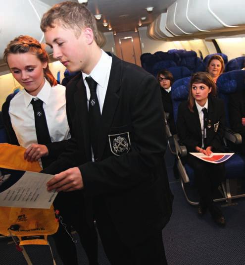 British Airways 2008/09 Annual Report and Accounts / 49 Our Community Learning Centre close to our Waterside headquarters at Heathrow has welcomed nearly 50,000 young people and adult learners on a