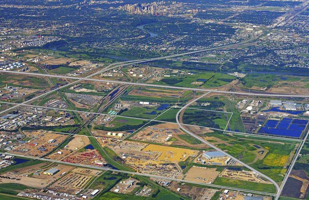 EDMONTON, ALBERTA Integrated with rail and transportation links, this 750 acre