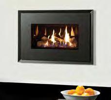 Black Glass Lining All new for 2015 is our beautiful black glass lining, available for a number of our premium gas fires.