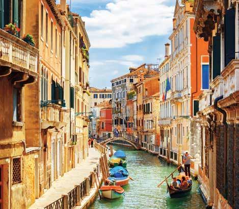 TIMELESS MARVELS 21 NIGHT HOLIDAY RIVIERA LISBON TO VENICE 13 JUNE 2018 Catania Venice HOLIDAY INCLUSIONS Economy Class airfare from Australia to Lisbon, returning from Venice 2 night pre-cruise stay