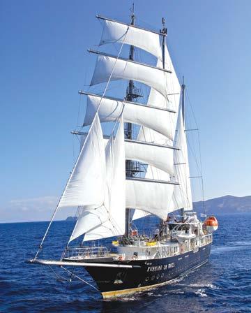 Running on Waves Launched in 2011, Running on Waves combines the look of a classic threemasted sailing vessel with contemporary design and state-of-the-art facilities and equipment.
