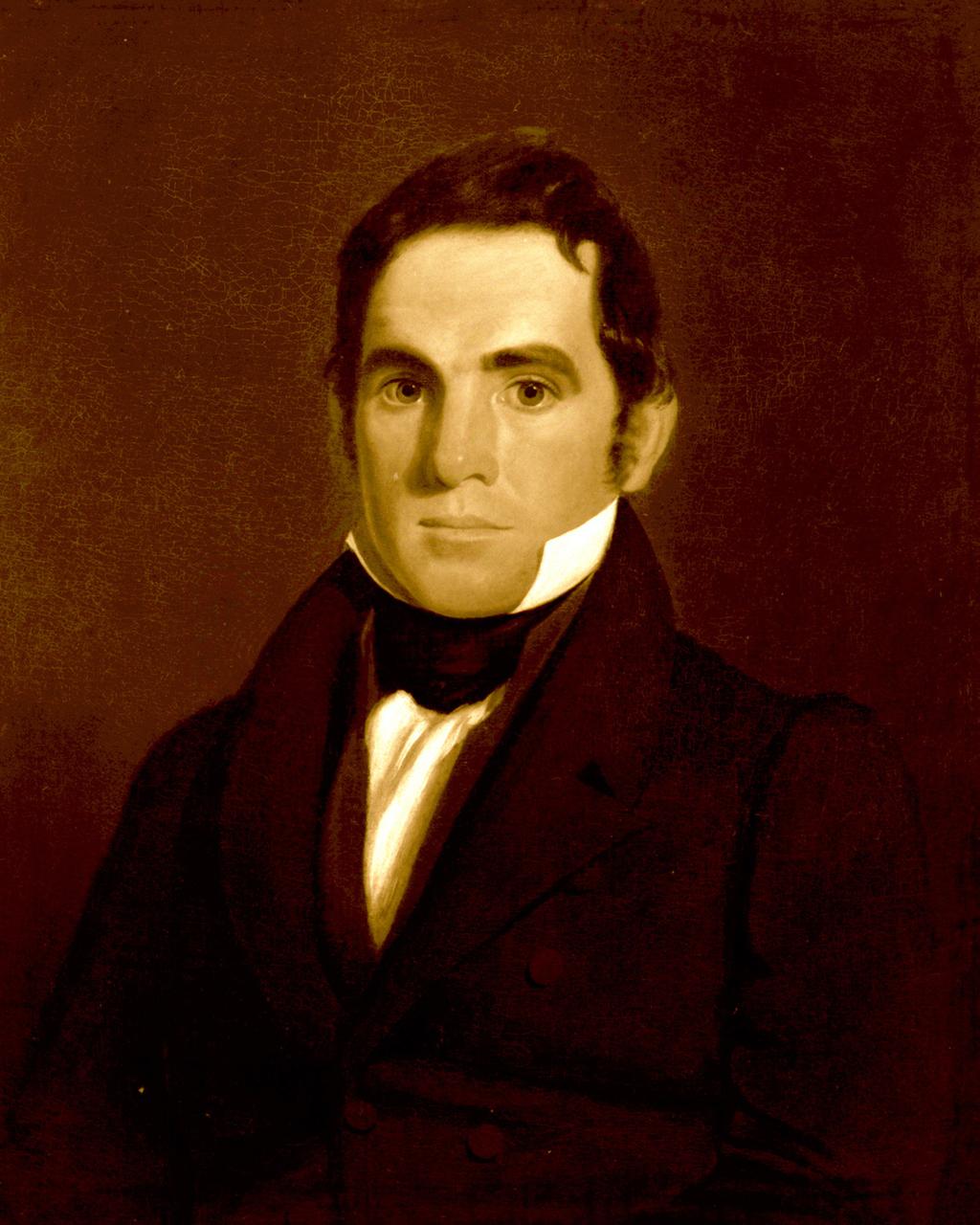 Love also served as the organist of the Unitarian Church and secretary of the Ladies Howard Society. Portrait of Robert F. Parker attributed to William Swain, c. 1835.
