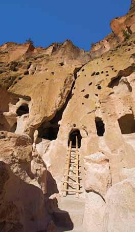 Bandelier National Monument, once home to as many as 1,500 pueblo dwellers. Afterwards, enjoy a picnic lunch under the ponderosa pines, then head for Los Alamos and tour the Bradbury Science Museum.
