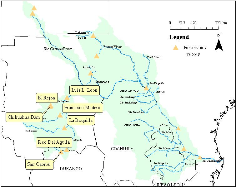 Figure 20: IBWC/CILA Reservoirs