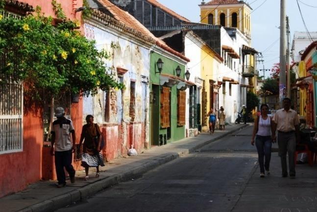 Tourist Sites Getsemaní Neighborhood Fashion Sector for its culture and Bohemia, where they coexist with