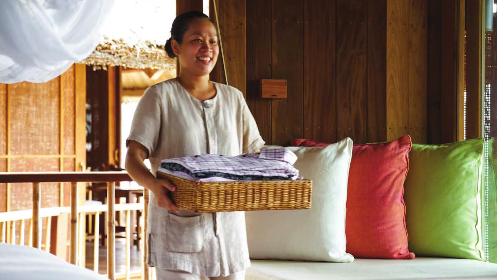 PACK AND GO L AUNDRY SERVICE Have our housekeeping