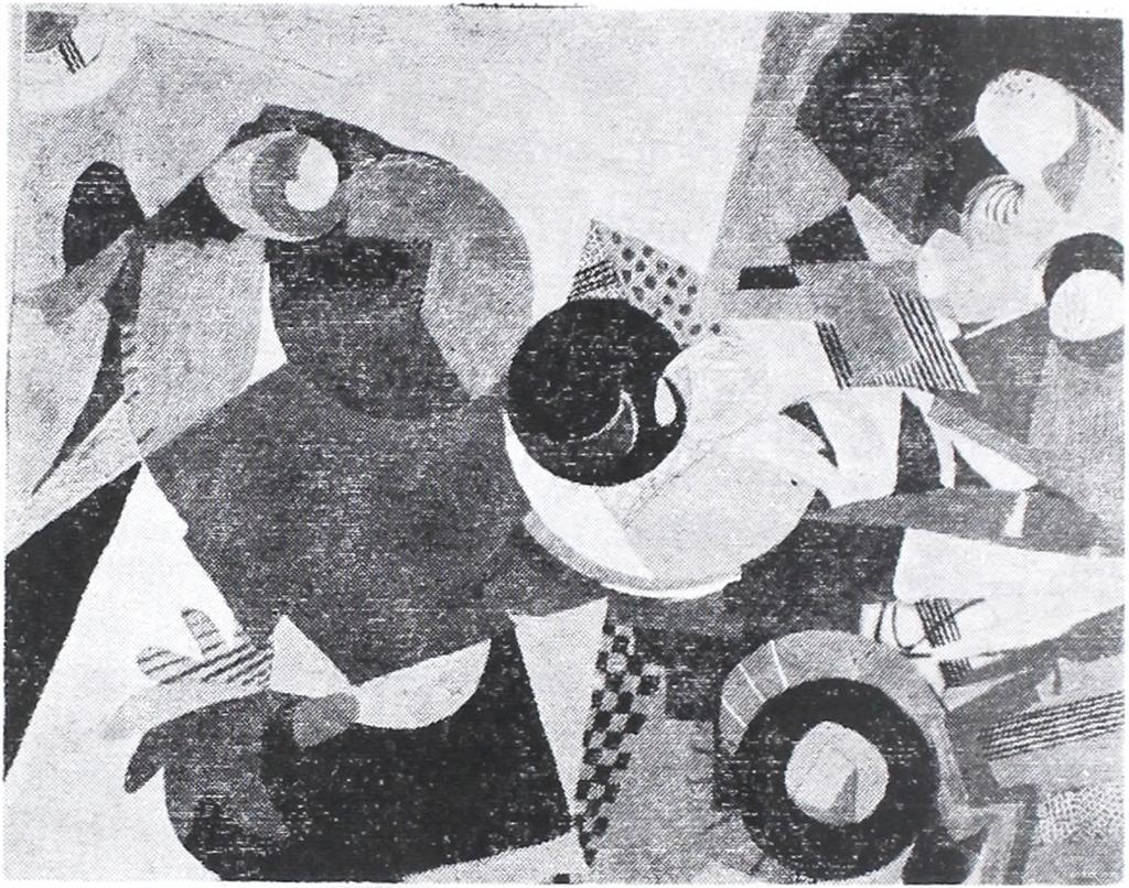 e. e. cummings, Zvuk br. 2 (ulje na papiru, oko 1919.