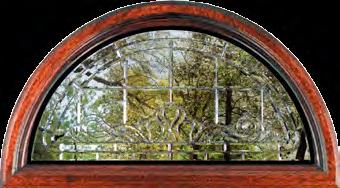 Elliptical Transom All Venice doors and sidelites are