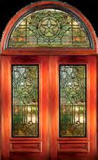 Rio Grande Collection Trinity 6 8 Full Lite Door & Sidelite 6 8 3/4 Lite Door &