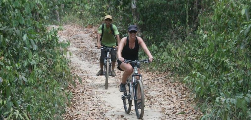 Khulen Mountain Biking Phnom Khulen is a small forested national park about an hour from Siem Reap and the birthplace of the Angkorian Empire.