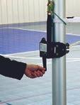 See page 17. PVS features: Meets all NFHS, USA Volleyball, NCAA and FIVB requirements for competition equipment. Adjusts to all competition heights.