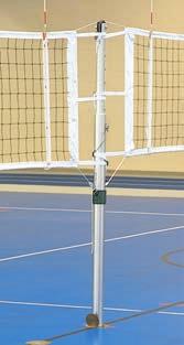 Same top quality features with double top sheaves for attaching two nets.
