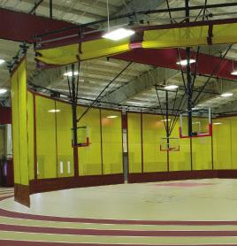Draper Gymnasium Construction Products dealer for details. 411 S. Pearl St., Spiceland, IN 47385 USA 765.