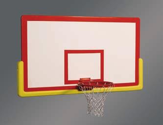 Indoor Basketball Backboards Rectangular Glass 72 x 42 Basketball Backboard 503136 Fully tempered 1/2 glass with official white target and border permanently fired into glass.