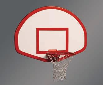 Fan Fiberglass 54 x 39 Basketball Backboard 503148 Constructed of high quality resins and fiberglass for years of maintenance-free service.