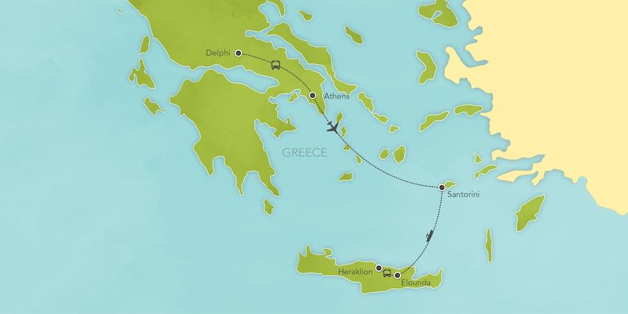 Greece 10 Days / 9 Nights Journey into the cradle of Western civilization for an odyssey through some of the most famous historic sites in the world.